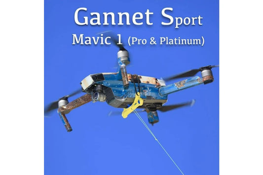 DRONE FISHING GANNET SPORT DRONE FISHING BAIT RELEASE - for MOST DRONES Including Mavic 1 2 3 Air 2 2S a Mini 3
