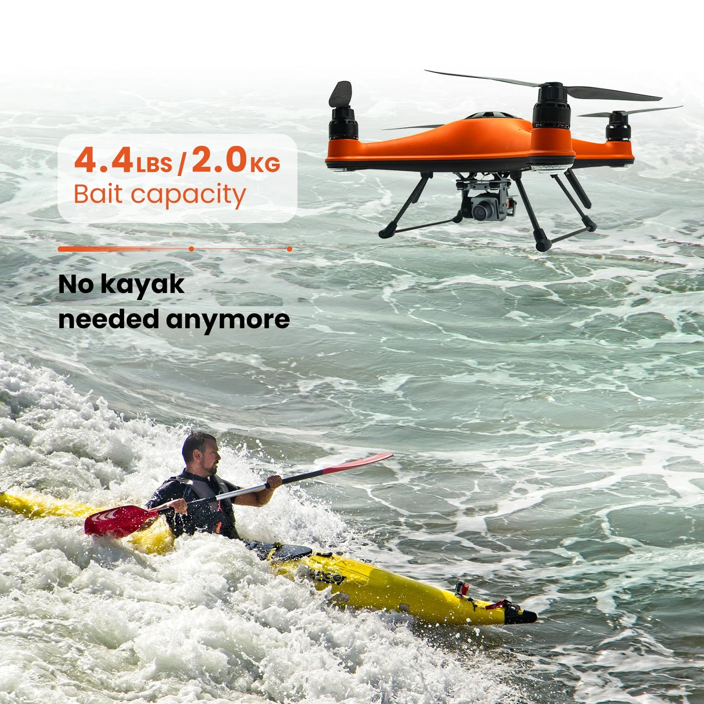 Swellpro Fisherman FD3 Waterproof Fishing Drone