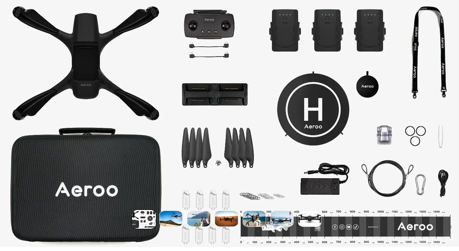 Aeroo Pro Drone Fishing Combo (Standard Controller)