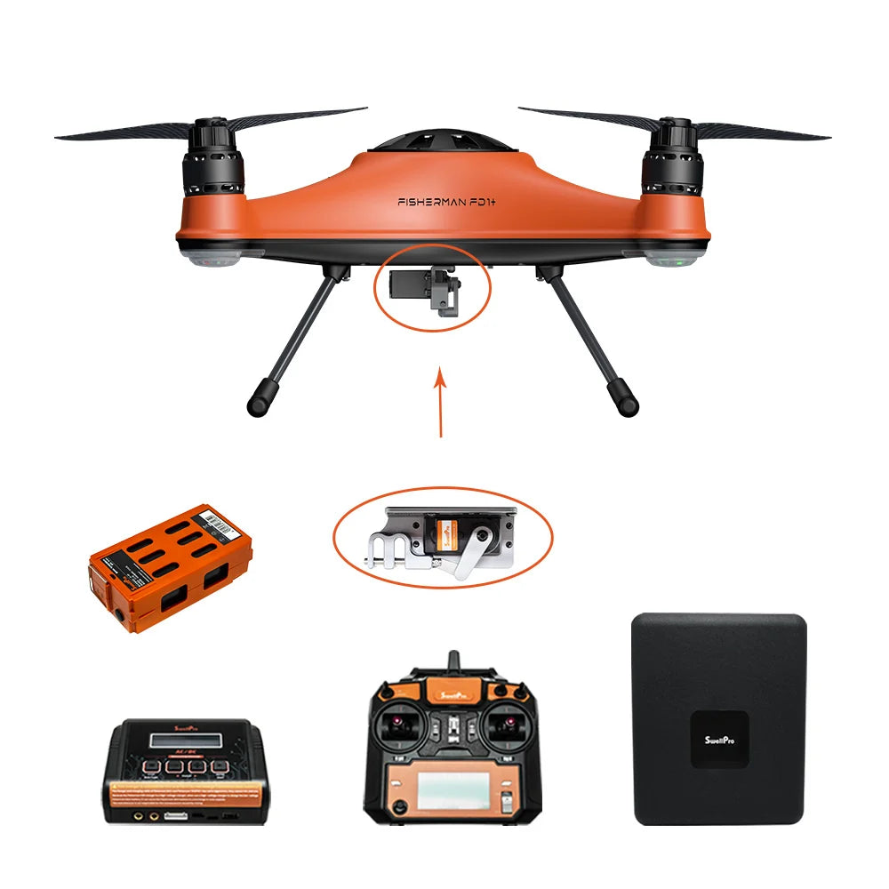 Swellpro Fisherman FD1+ Waterproof Fishing Drone