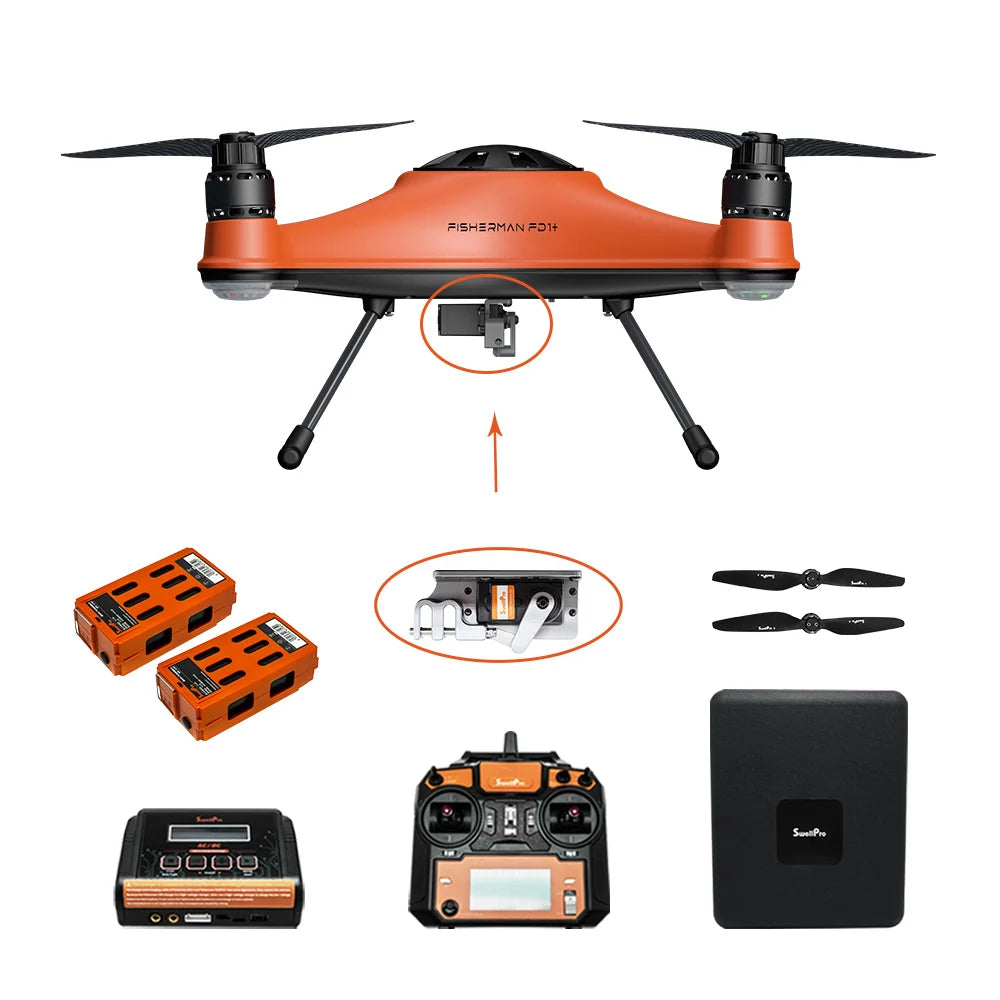 Swellpro Fisherman FD1+ Waterproof Fishing Drone