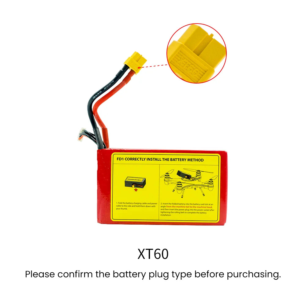 Fisherman FD1 6500Mah Flight Battery