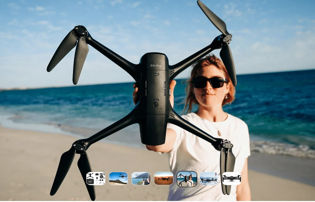 Aeroo Pro Drone Combo (Standard Controller)