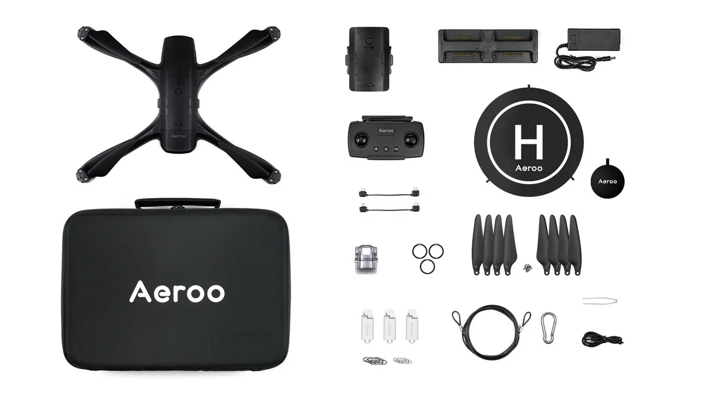 Aeroo Pro Drone Combo (Standard Controller)