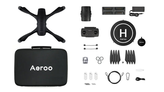 Aeroo Pro Drone Combo (Standard Controller)